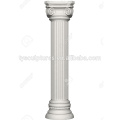 factory supplied high quality hand carving stone marble Roman column pillar for house home building villa decoration